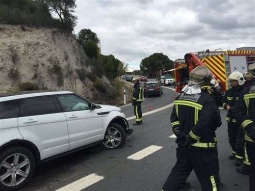 Escena del accidente. Foto: Comunidad de Madrid