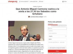 carmona change.org