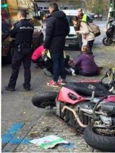 accidente de moto