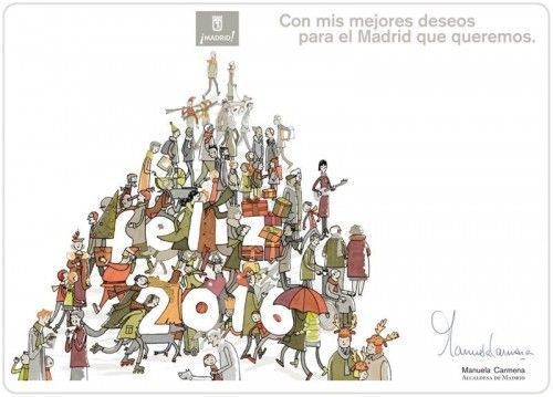carmena flicitación navidad