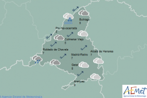 El tiempo para hoy 8 de enero 