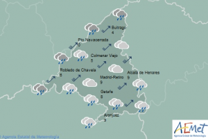 El tiempo para hoy lunes 11 de enero en Madrid