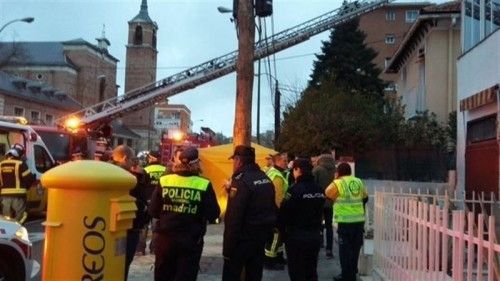 La tragedia tuvo lugar en el 67 de la Avenida Ramón y Cajal. Foto: Europa Press.