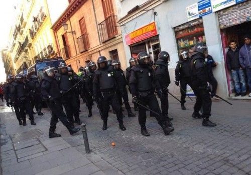 antidisturbios madrid 2