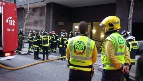 El incendio ha tenido lugar en el número 17 de la calle Padilla.