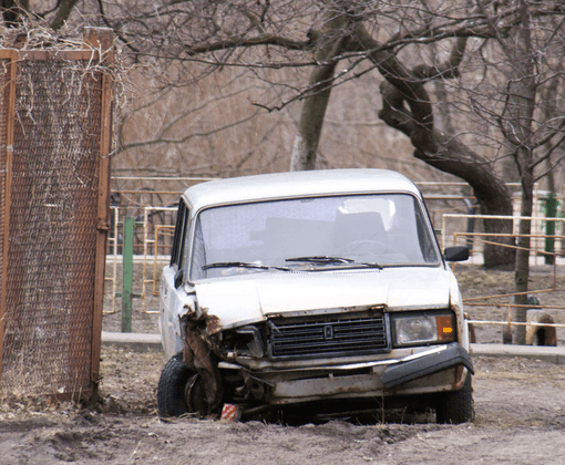 Coches abandonados Tres Cantos