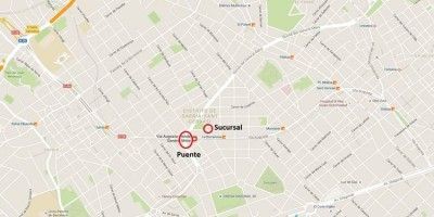 puente banco apuñalamiento