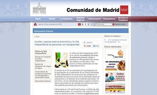 oficina vida independiente