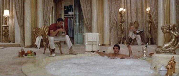 Bañera de Tony Montana (Scarface).
