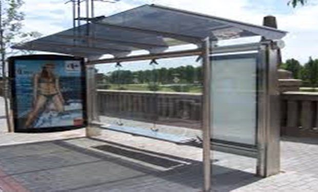 marquesina parada autobus