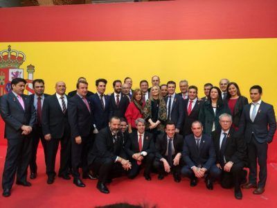 El alcalde de Humanes de Madrid, José Antonio Sánchez, ha acudido esta mañana al acto oficial organizado por la Comunidad de Madrid y la Delegación del Gobierno en Madrid para celebrar el Día de la Constitución.