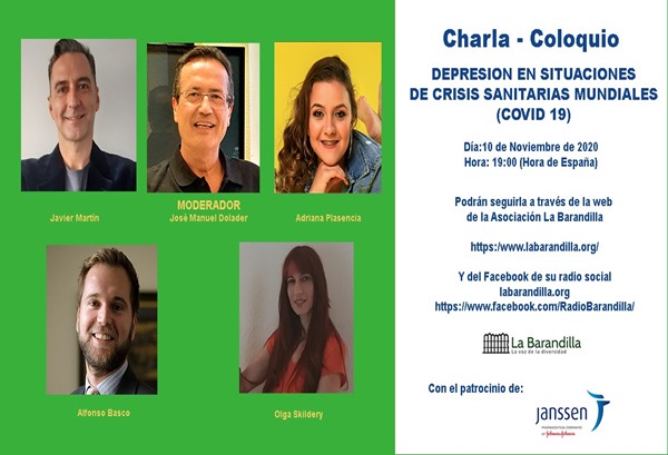 Participantes en la II Conferencia sobre depresión.