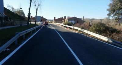 carretera asfaltado obras