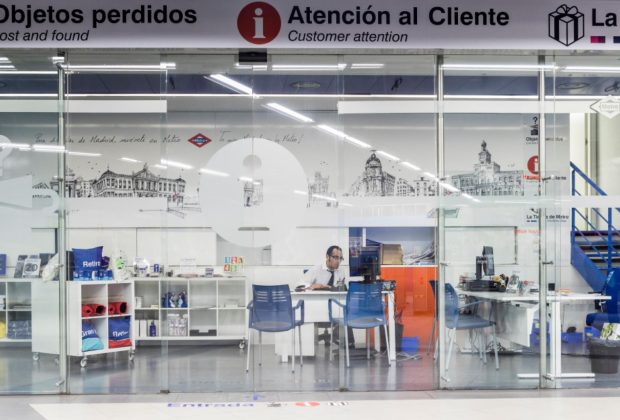 Centro de Atención al Cliente metro objetos perdidos