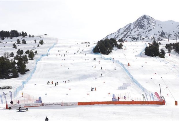 esquí baqueira nieve