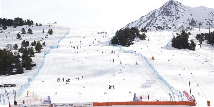 esquí baqueira nieve