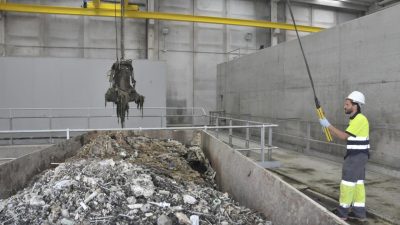 vertedero basura reciclaje
