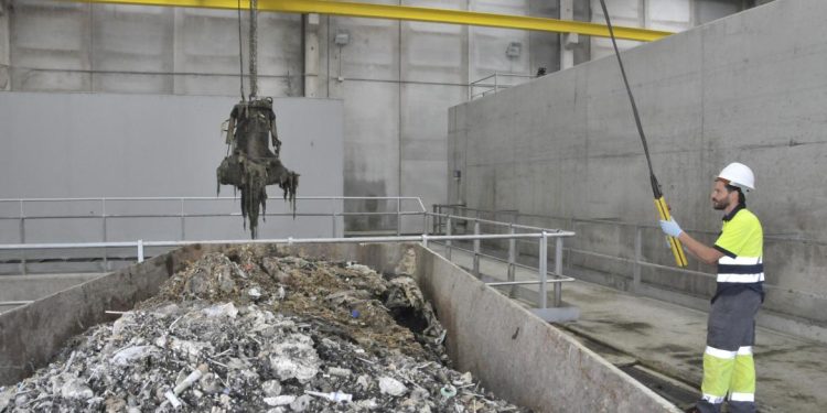 vertedero basura reciclaje